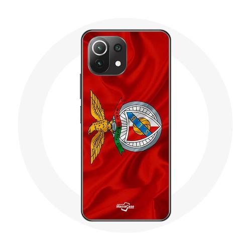 Coque Xiaomi Mi 11 Lite Slb Benfica Fond Rouge