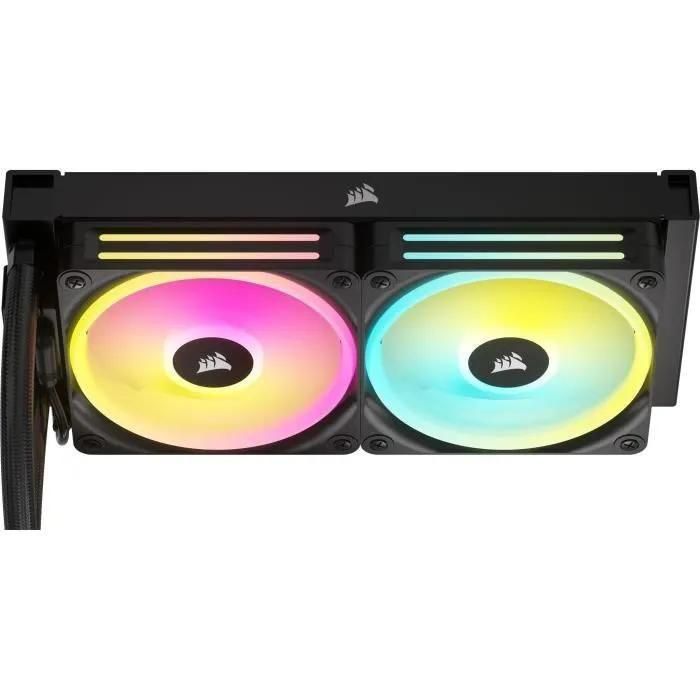 Icue Link H100i Lcd Liquid Cpu Cooler (schwarz) - 3