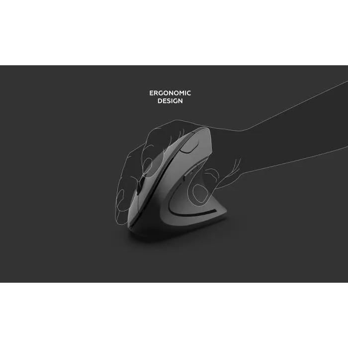 Mobility Lab Vertical - Souris - ergonomique - pour droitiers - optique - 6... - 4