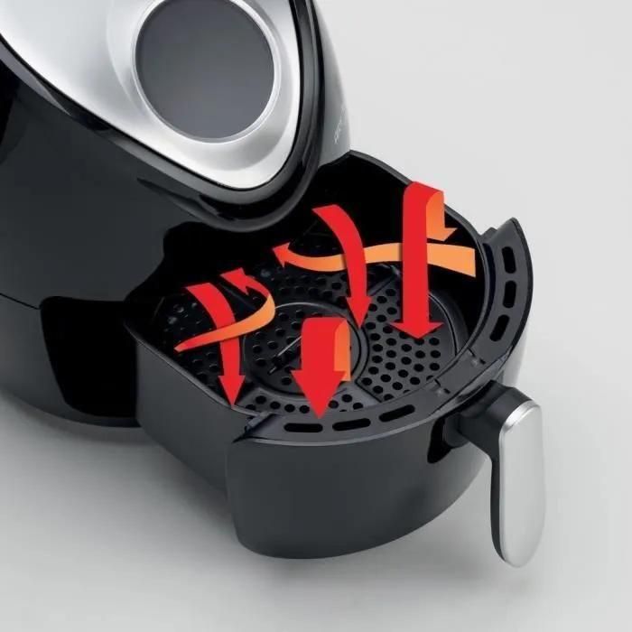 Ariete Airy 4616 - Friteuse avec peu d'huile - 2.6 litres - 1.3 kWatt - 2