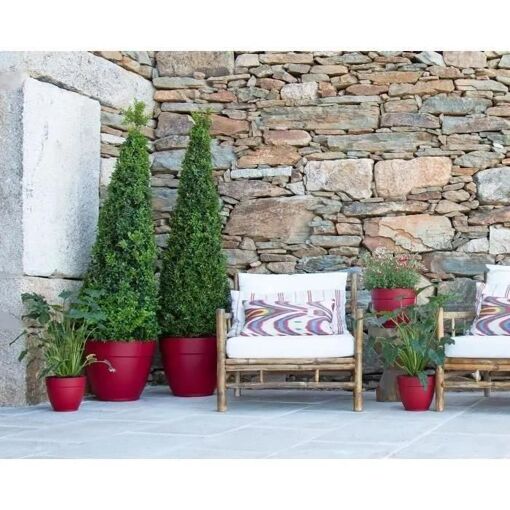 Pot Capri Campana 35cm Anthracite - 4