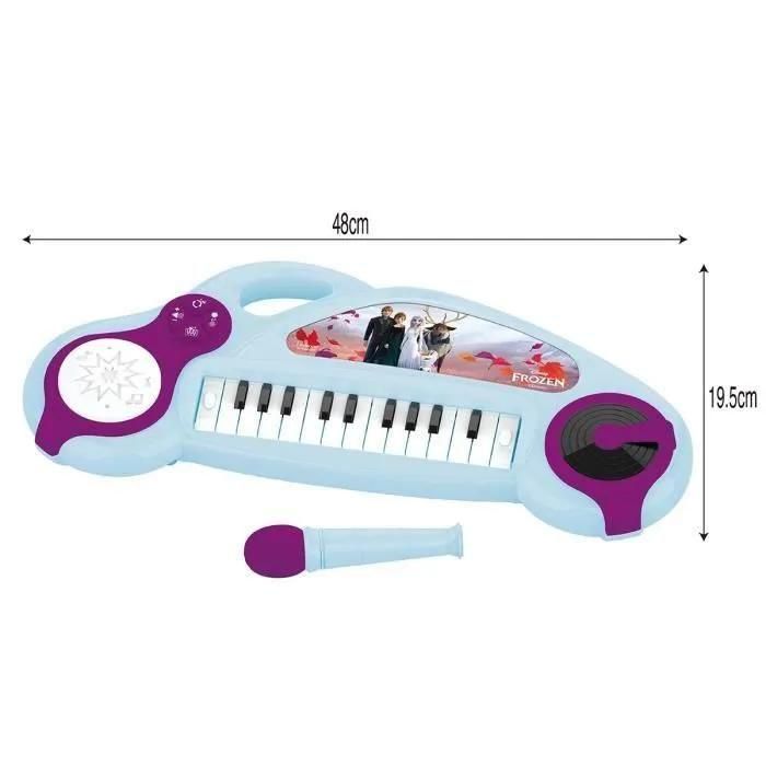 Lexibook Piano �lectronique Pour Enfants La Reine Des Neiges Avec Effets Lu... - 6