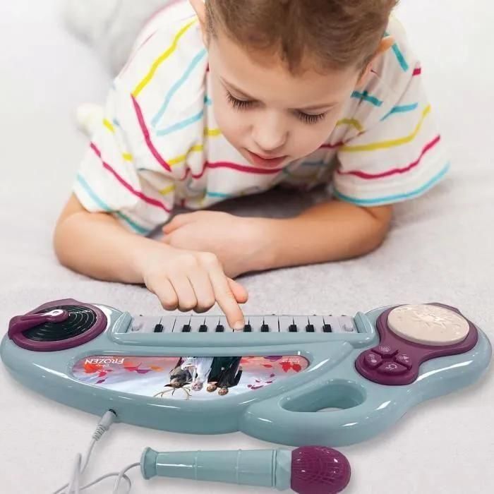 Lexibook Piano �lectronique Pour Enfants La Reine Des Neiges Avec Effets Lu... - 8