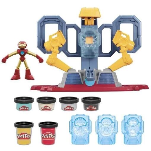 Marvel Heroes Play-Doh Marvel Iron Man Fabrique D'armures - 2