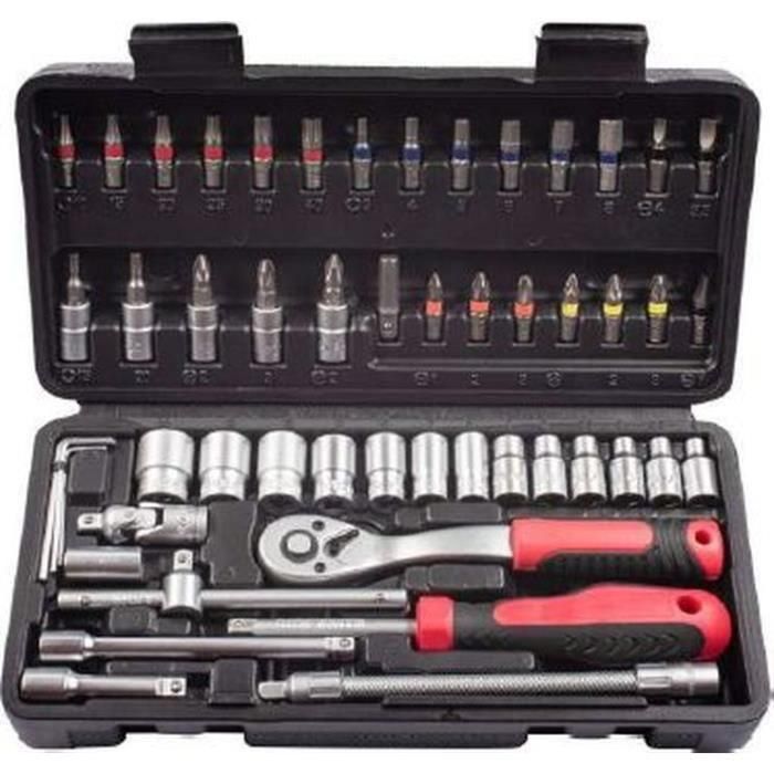 CONNEX Coffert a cl�s + Douilles 52 pieces