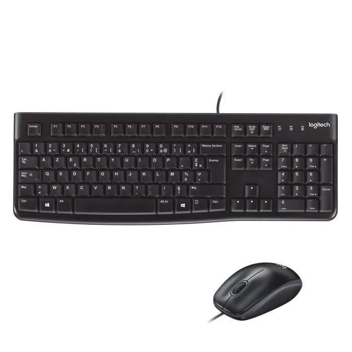 Logitech Desktop MK120 - Ensemble clavier et souris - USB - Fran�ais - 2