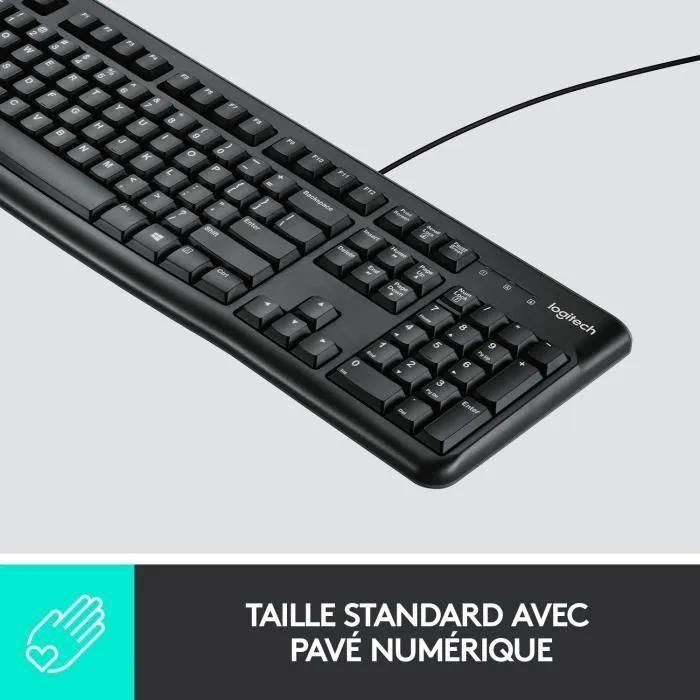 Logitech Desktop MK120 - Ensemble clavier et souris - USB - Fran�ais - 5