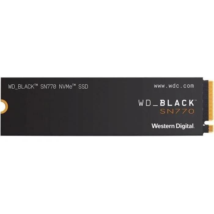 WD_BLACK SN770 WDS100T3X0E-00B3N0 - SSD - 1 To - interne - M.2 2280 - PCIe ...