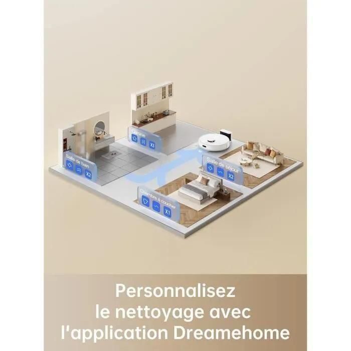 Xiaomi Dreame D9 Max Blanc - 4