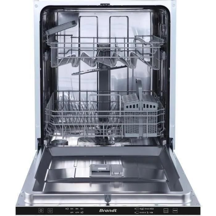 LAVE-VAISSELLE INTGRABLE BRANDT LVE334J - 13 COUVERTS - L60CM - 44 DB - NO... - 3