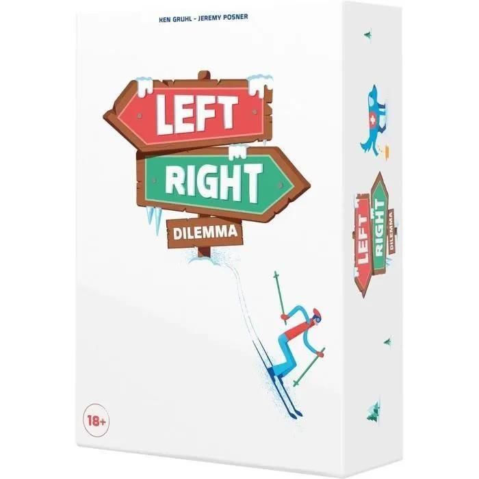 Asmodee Jeu D`Ambiance Left Right Dilemma - 5407007460113 - 2