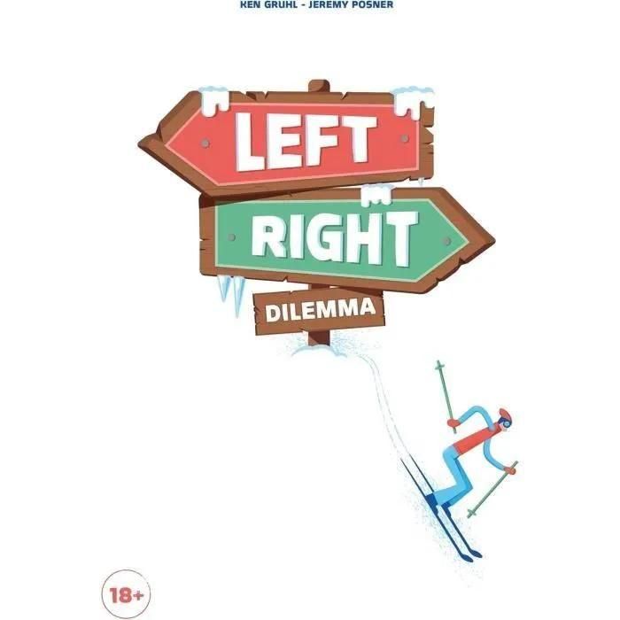 Asmodee Jeu D`Ambiance Left Right Dilemma - 5407007460113 - 6