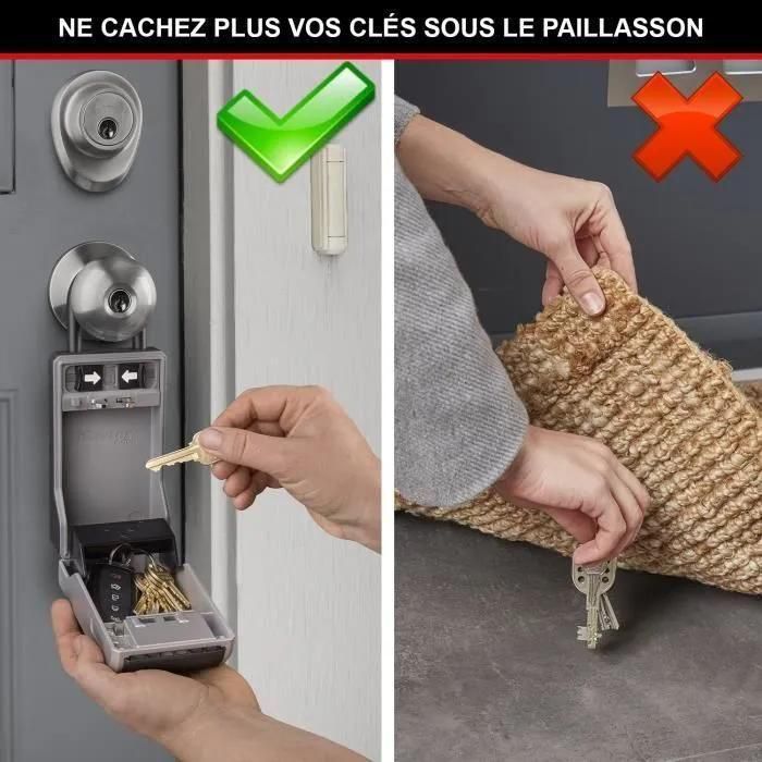 Coffre bo�te � cl�s mural � code Master Lock Select Access 5480EURD - S�cur... - 4