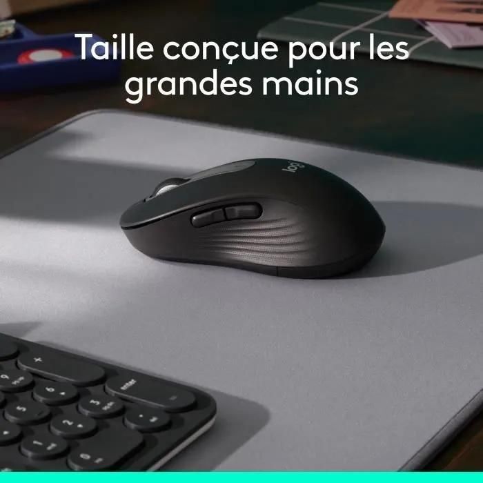 Logitech Signature M650 L - Souris - grande taille - optique - 5 boutons - ... - 3