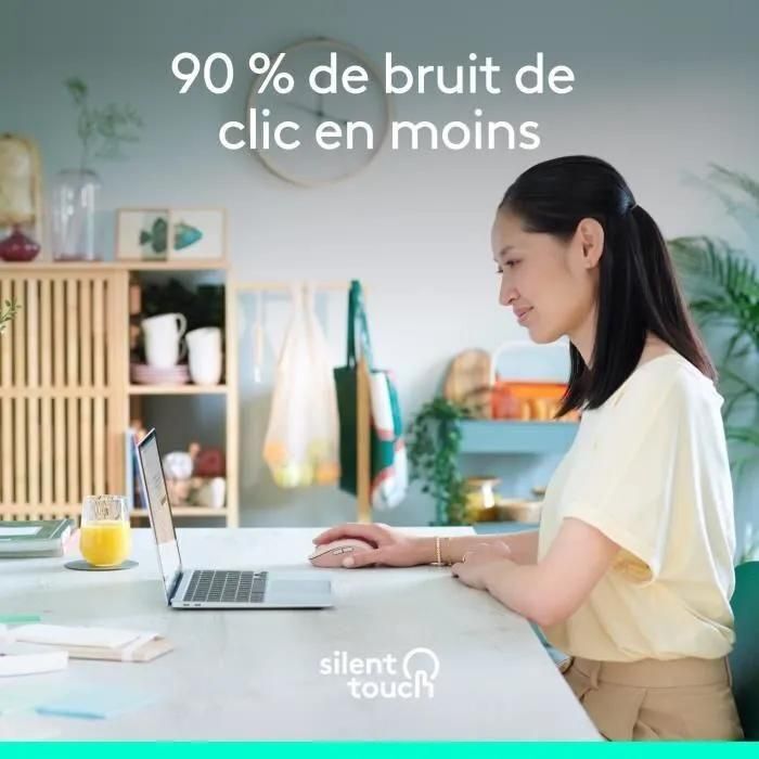 Logitech Signature M650 L - Souris - grande taille - optique - 5 boutons - ... - 4