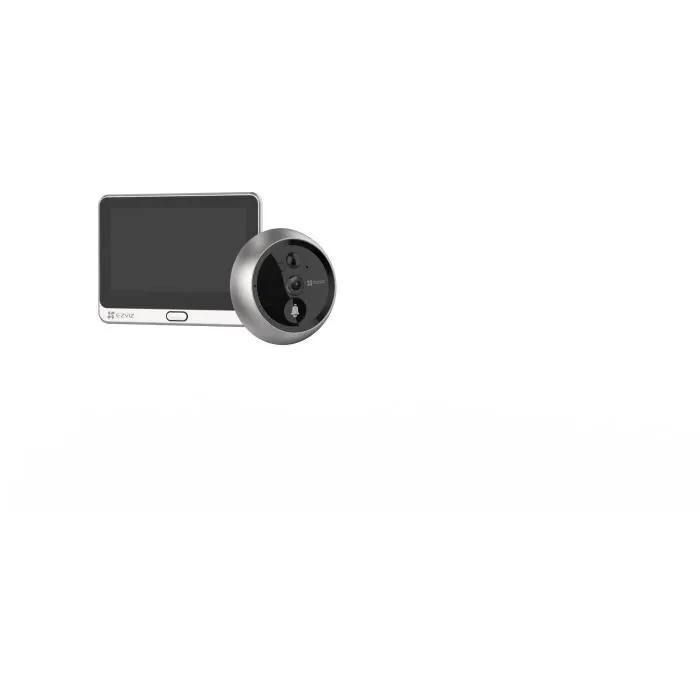 Sonnette � judas Ezviz DP2C sans fil - Ecran 4.3' FullHD - Wifi - Audio Bid...