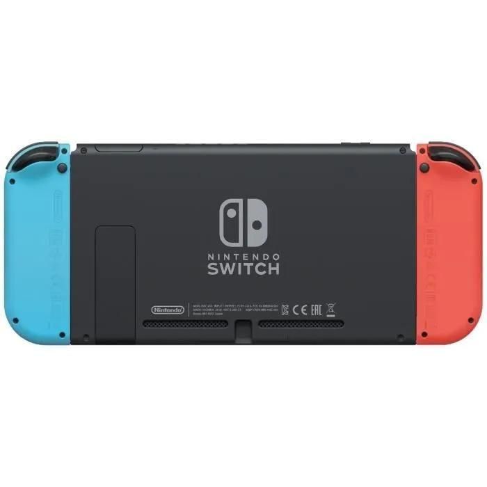 Console Nintendo Switch Avec Joy-Con Bleu Neon Et Rouge Neon - 5