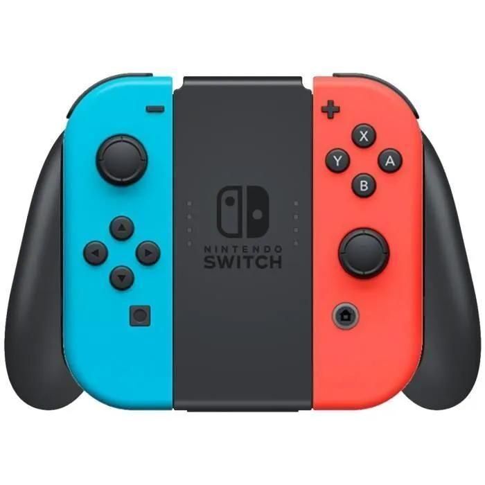 Console Nintendo Switch Avec Joy-Con Bleu Neon Et Rouge Neon - 7