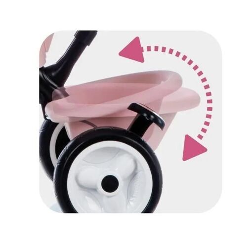 Tricycles Tricycle Baby Driver Plus Rose - 6