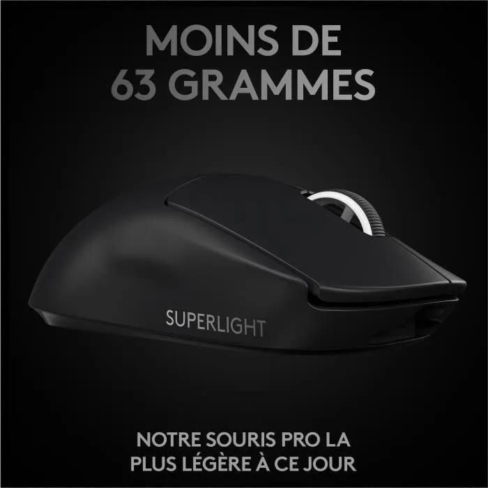 Logitech PRO X SUPERLIGHT Wireless Gaming Mouse - Souris - optique - 5 bout... - 3