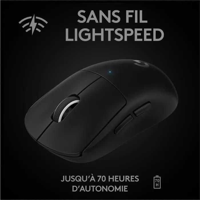Logitech PRO X SUPERLIGHT Wireless Gaming Mouse - Souris - optique - 5 bout... - 4