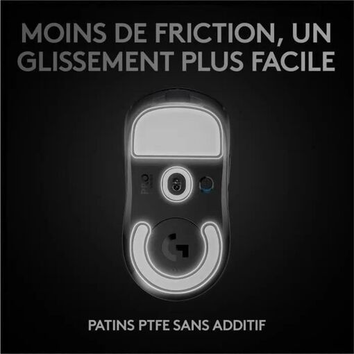 Logitech PRO X SUPERLIGHT Wireless Gaming Mouse - Souris - optique - 5 bout... - 6
