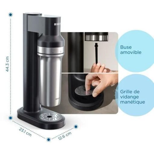 Machine � soda BRITA sodatrio noire - 5