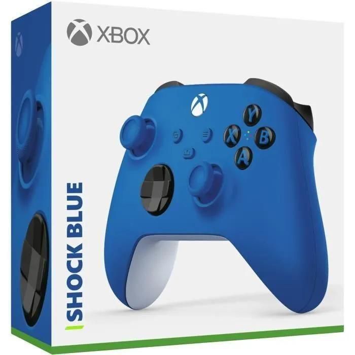 Manette Sans Fil Xbox Shock Blue V2 Pour Xbox Series Et Pc - 4