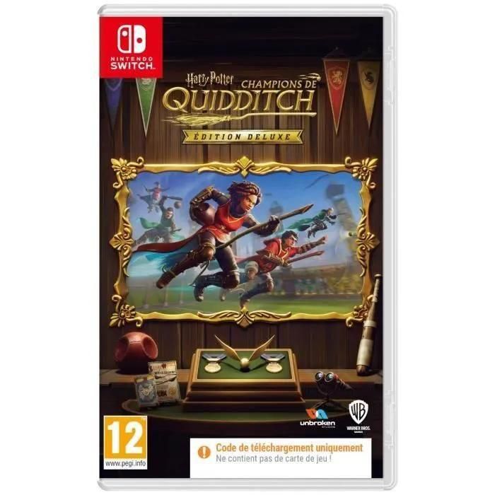 Harry Potter : Champions De Quidditch (Code In A Box) Deluxe Edition Switch...