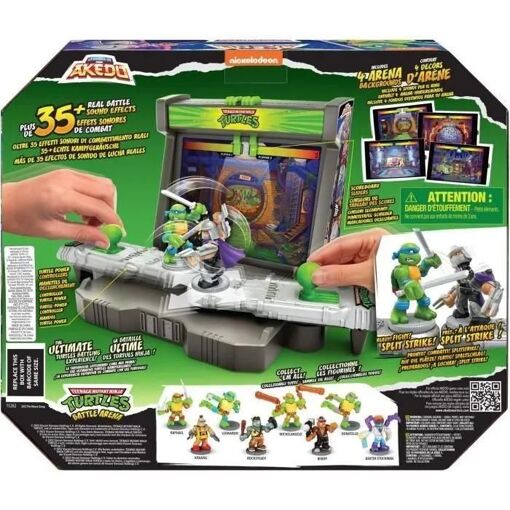 Moose Toys Arene De Combat Tortue Ninja Akedo - 4