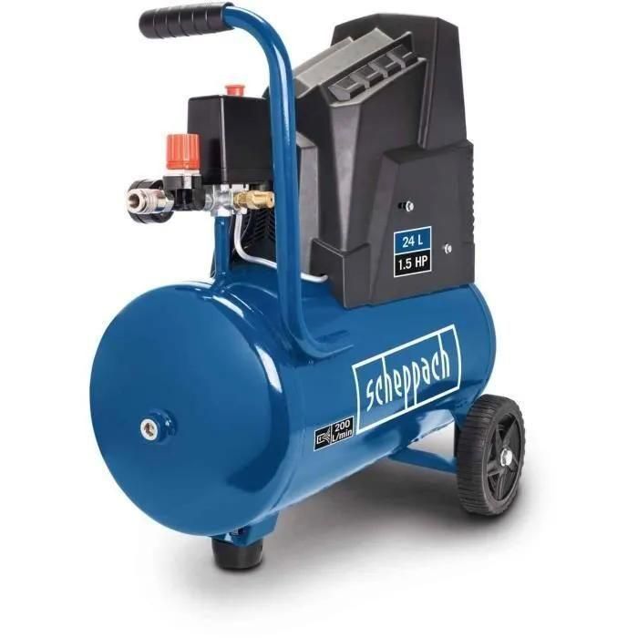 Compresseur Scheppach - 24l - 1100w - Hc30ox - 2