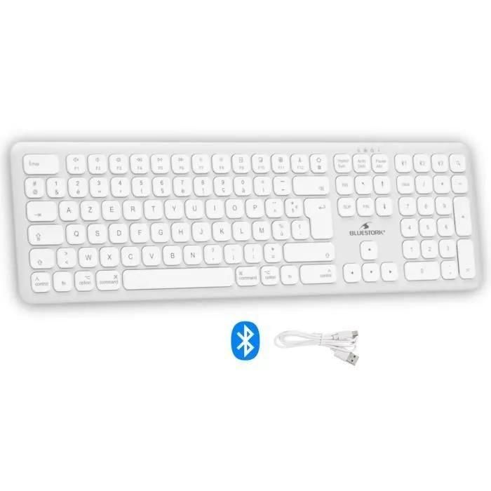 Clavier sans fil Bluetooth - BLUESTORK - MAC - Full size - Compatible Mac -...