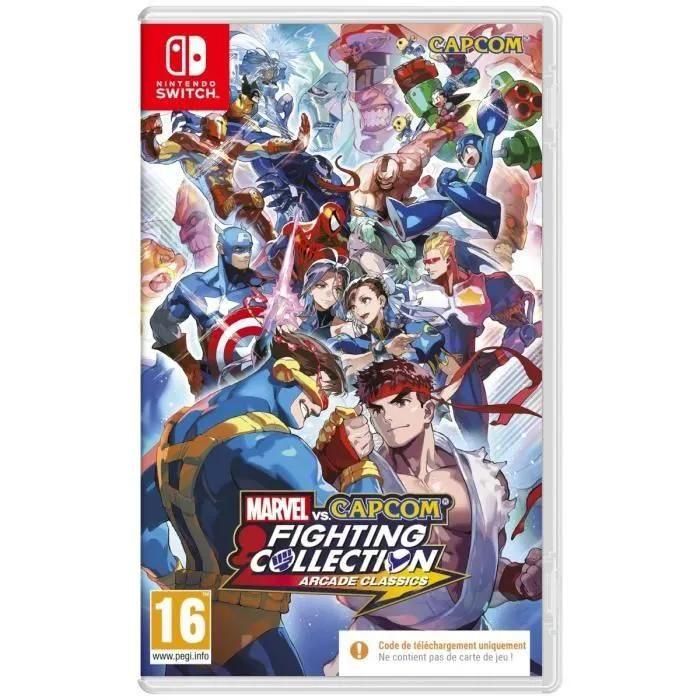 Marvel Vs. Capcom Fighting Collection: Arcade Classics (Code In A Box) Swit...