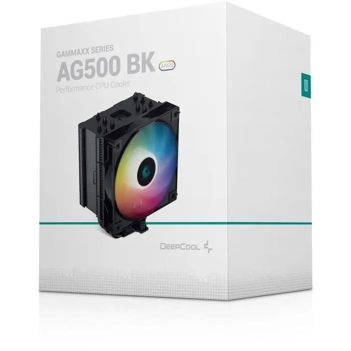 Deepcool AG500 BK ARGB - Refroidisseur de processeur - (pour : LGA1155, LGA... - 4