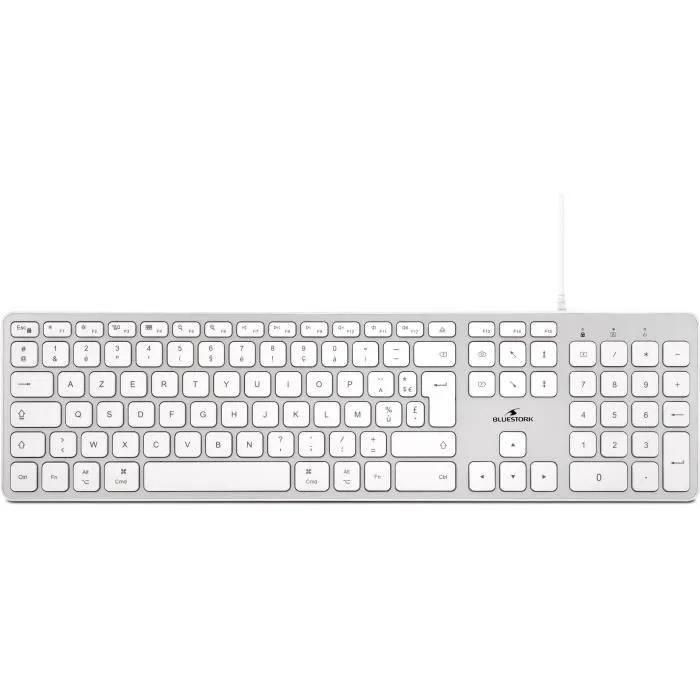 BLUESTORK - Clavier - USB, USB-C - AZERTY - Fran�ais - 3