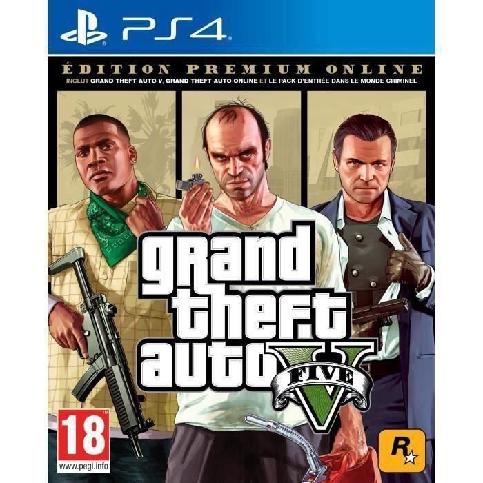 Grand Theft Auto V : Edition Premium Ps4