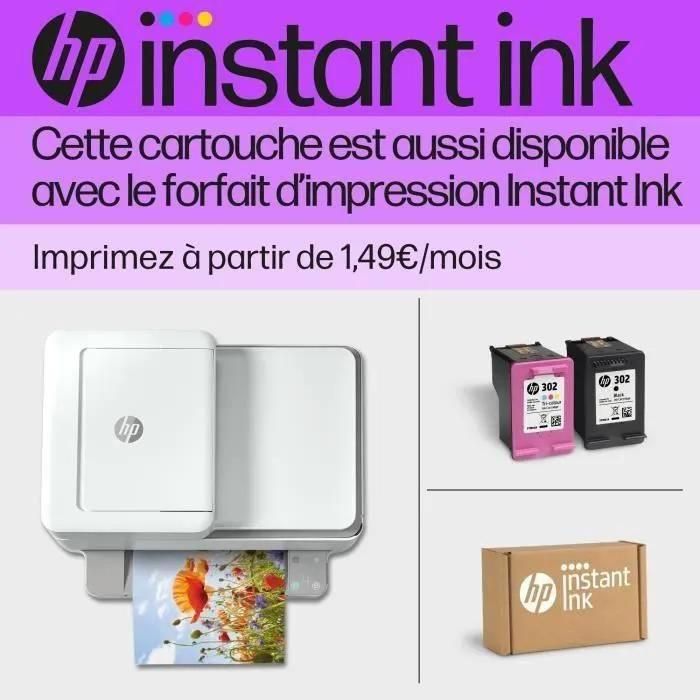 HP 302 2-pack (X4D37AE) - Pack de 2 cartouches d'encre - noir, couleurs (cy... - 7