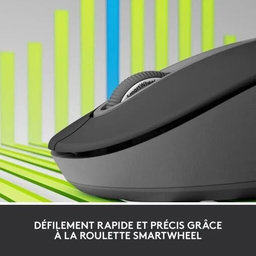 Logitech Signature M650 - Souris - optique - 5 boutons - sans fil - 2.4 GHz... - 3