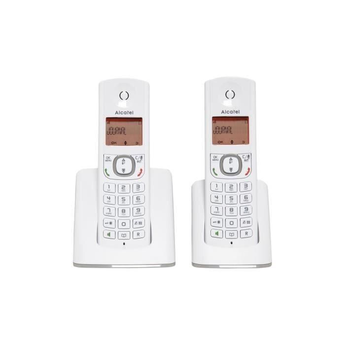 Alcatel Classic F530 Duo - T�l�phone sans fil avec ID d'appelant - DECT - (...