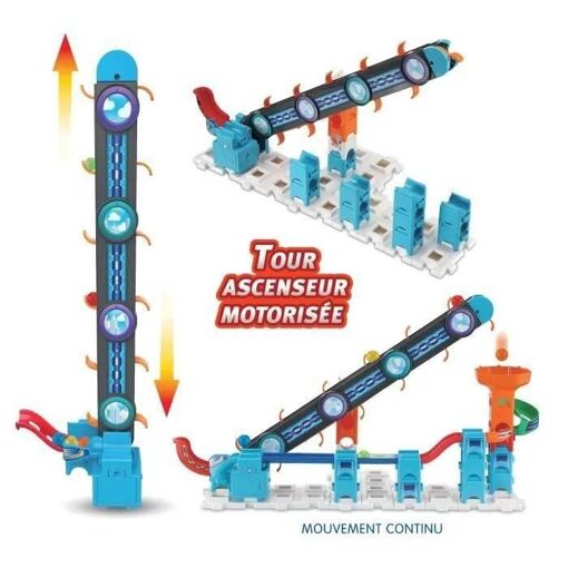 Vtech Marble Rush - Super Sky Tower Set Xl300e - 5