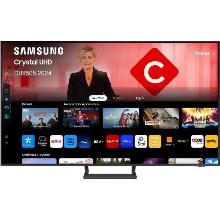 SAMSUNG 65DU8505 TV LED - 65 (165 CM) - 4K UHD 3840X2160 - HDR - SMART TV -...