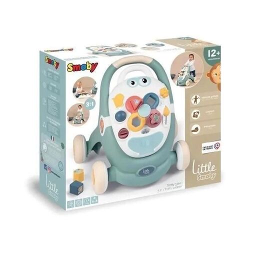 Trotteur Little Smoby Trotty 3 En 1 - 2