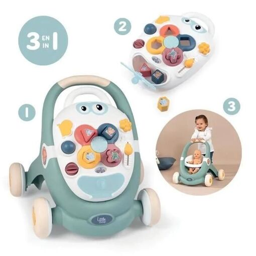 Trotteur Little Smoby Trotty 3 En 1 - 5