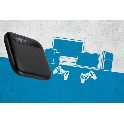 Crucial X6 - SSD - 2 To - externe (portable) - USB 3.1 Gen 2 (USB-C connect... - 4
