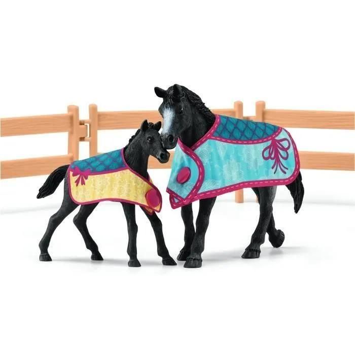 Horse Club Box Avec Jument Et Poulain Appaloosa - 5