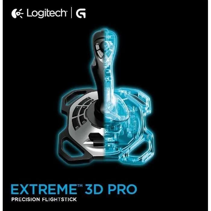 Logitech Extr�me 3d Pro - Joystick - 12 Boutons - Filaire - Pour Pc - 5