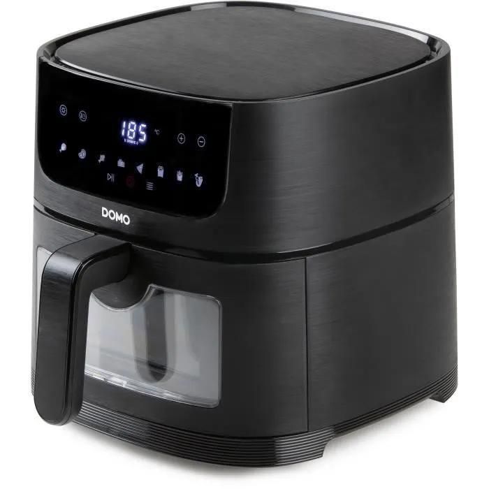 FRITEUSE A AIR CHAUD - DOMO - DO542FR - 4L - AVEC FENETRE DE VISUALISATION