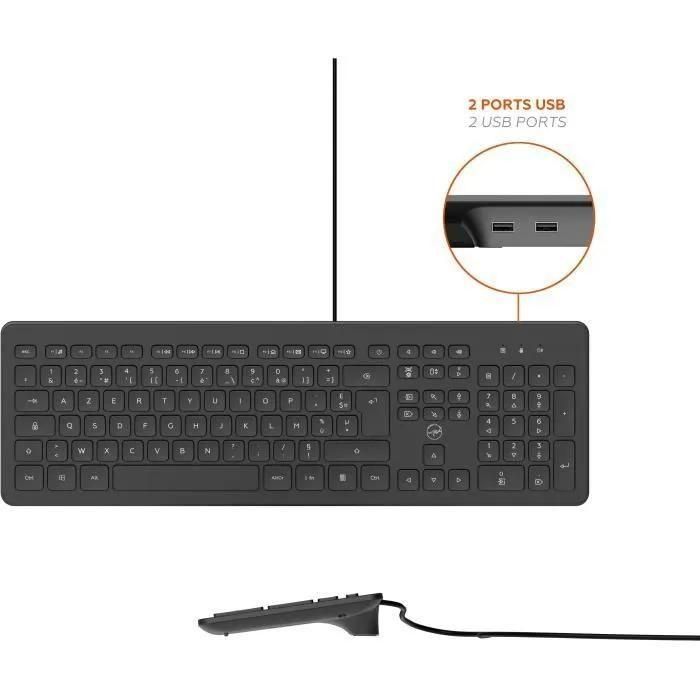 Mobility Lab Business Wired Keyboard (Noir) - 4