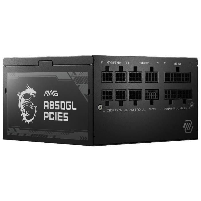MSI MAG A850GL PCIE5 - Alimentation ATX 850W Full Modulaire - 80 PLUS Gold ...
