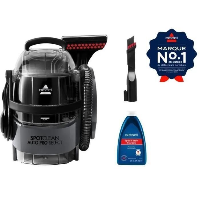 BISSELL SpotClean Auto Pro Select 3730N - Nettoyeur moquette - traineau - 7... - 3